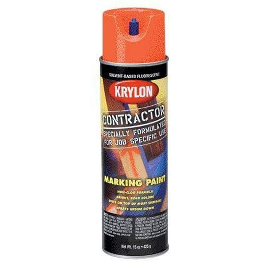 Krylon Pro Fluorescent Orange Spray Paint 15 oz.