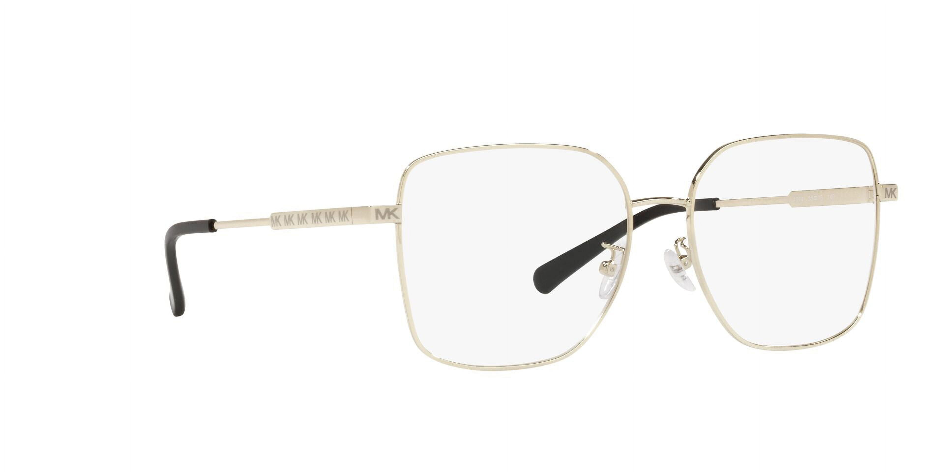 MICHAEL KORS MK3056 NAXOS 1004 Matte Black Square Eyeglasses 55mm