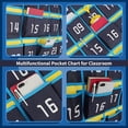 thumbnail image 4 of Muka Numbered Pocket Chart, Wall Pocket Organizer for Cell Phones Calculator Holders, 18 Pockets, 4 of 8