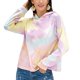 thumbnail image 1 of Women Fashion Hoodie, Breathable Pullover Tie Dye Printed Hoodies Gradient Color For Shopping For Travel ANGGREK No, 1 of 6