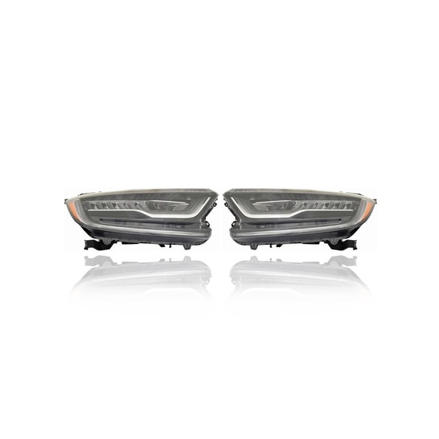 Headlight Assembly - Compatible/Replacement for '20-22 Honda CR-V/Hybrid Touring - LED - Pair, Left Driver + Right Passenger Set - 33100TLAA41, 33150TLAA41