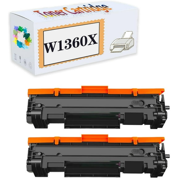 Compatible Toner Cartridges Replacement W1360X 136X for HP M211DW MFP M236SDW Printers, High Yield 2,600 Pages
