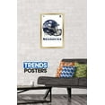 thumbnail image 3 of NFL Seattle Seahawks - Drip Helmet 20 Wall Poster, 14.725" x 22.375", Framed, 3 of 3