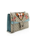 thumbnail image 2 of Pre-Owned Gucci GG Supreme Embroidered Angry Cat Dionysus Medium Shoulder Bag, 2 of 11