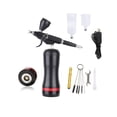 thumbnail image 3 of Professional Mini Airbrush Compressor Easy Clean Air Brush Spray Gun For Cake Decoration Temporary Tattoos ,Durable Build, 3 of 7