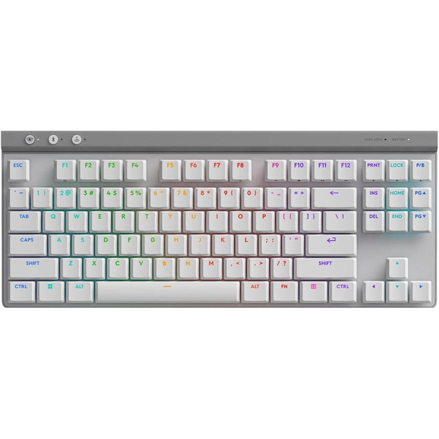 Teclado Gamer LOGITECH G515 LIGHTSPEED TKL Mecanico GL Tactil RGB Bluetooth Recargable Idioma Ingles