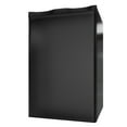 thumbnail image 3 of Demifill 3.2 Cu.ft. Mini Dorm Compact Refrigerator, Double-door Mini Fridge with Height-adjustable Glass Shelves, Compact Refrigerator with 7 Available Modes for Indoor, Black, 3 of 5
