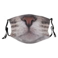 thumbnail image 1 of Funny Animal Face Reusable Washable with Tiger Cat Dog Monkey Pig Designs for Kids & Adults, 1 of 5