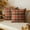 B, variant on NWOKYZGH Pack of 2 Christmas Plaid Decorative Throw Pillow Covers Scottish Tartan Cushion Case for Farmhouse Home Holiday Decor Red and Brown, 20 x 20 Inches