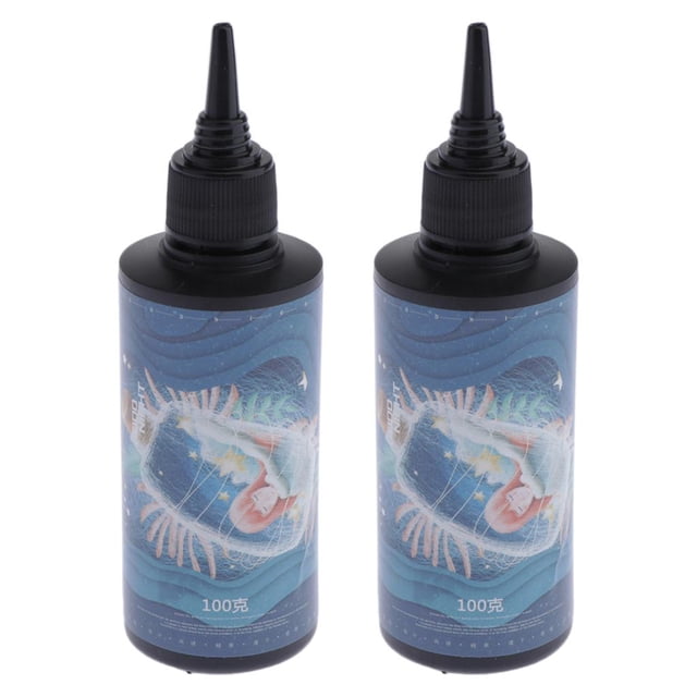 Pegamento duro perfecl Resina UV DIY para Fundición de Resina 100g