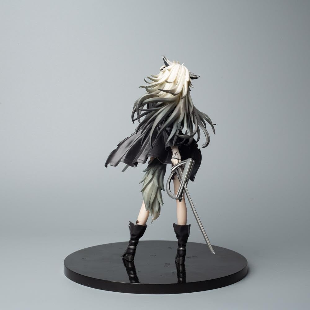 Lappland Figure Fighting Lappland Figurine 24cm/9.4nch Handmade PVC Anime Cartoon Manga Game Character Model Statue Collectible Craft Gift