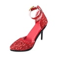 thumbnail image 3 of Sandalias de Tacón Alto Perfecl Figura a Escala 1/6 Rojo, 3 of 8