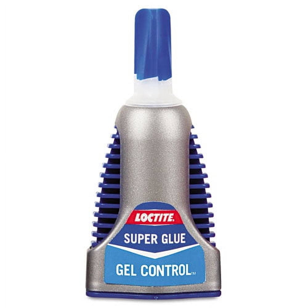Control Gel Super Glue, 0.14 Oz, Dries Clear | Bundle of 5 Each