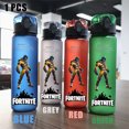 thumbnail image 4 of Taza de agua Fortnite de 560 ml, de plástico, resistente a fugas, para exteriores, de gran capacidad, para acampar, portátil, para viajes y deportes, 4 of 5