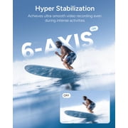 SJCAM SJ11 4K Action Camera with OIS+EIS Stabilization - 98FT Waterproof Underwater Camera for Motorcycle, Helmet, Sports - 5G WiFi, Remote Control, Ultra Wide Angle, Active HDR