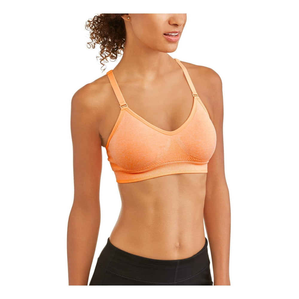 Danskin Now Womens Keyhole Seamless Sports Bra