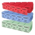 thumbnail image 1 of OUNONA 400Pcs Prize Tickets Double Roll Paper Event Management Auctions Parties, 1 of 8
