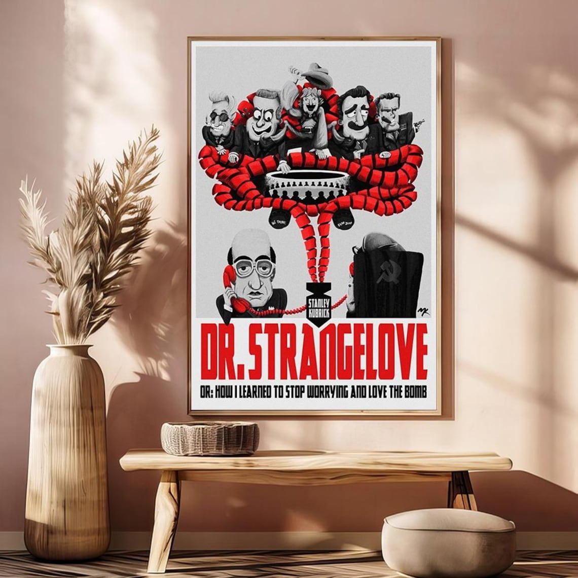 Dr Strangelove 2024 Movie Posters Unframed Size 24''x36'' GooGate