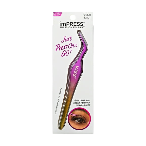 imPRESS Press-On Falsies No-Glue False Eyelash Clusters Precision Applicator, 1 Piece