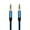 Blue, variant on opvise Braided Wire Male to Male 3.5mm Audio Cable AUX Line for Car Speaker Cell Phone