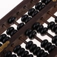 thumbnail image 3 of Abacus Chinese Calculator wood of vintage Educational Mathematics Tool, 3 of 7