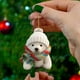 thumbnail image 1 of Xihbxyly Los Artículos Más Vendidos Lindo Colgante de Oso Acrílico con Bufanda, Divertido Oso Decorativo Navideño, 1 of 3