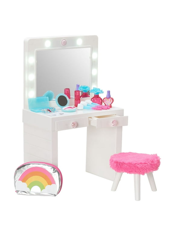 My Life As 13-Piece Vanity Play Set for 18 inch Dolls, Multi-Color