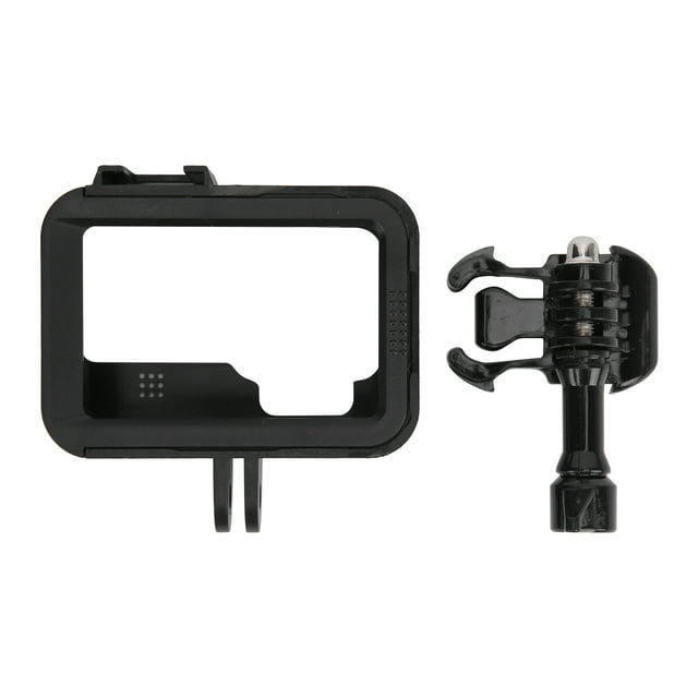 Action Camera Cage Protective Case for Gopro 9 Plastic AntiFall Frame Housing with Cold Shoe Mount