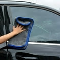 thumbnail image 4 of Toalla absorbente de doble cara de terciopelo coralino engrosado para el lavado de coches toalla para la limpieza del coche, 4 of 5