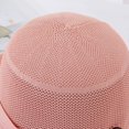 thumbnail image 6 of Summer Mesh Sun Hats for Women Beach UV Protection Wide Brim Packable Beach Bucket Hat UPF Packable Wide Brim Chin Strap, 6 of 6