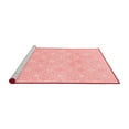 thumbnail image 2 of Ahgly Company Machine Washable Indoor Square Oriental Red Traditional Area Rugs, 5' Square, 2 of 4