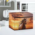 thumbnail image 5 of HELLHERO Horse Pattern Sewing Machine Cover with Pocket to Store Accessories Dustproof Cover Home and Shop Sewing Equipment Protection, 5 of 8