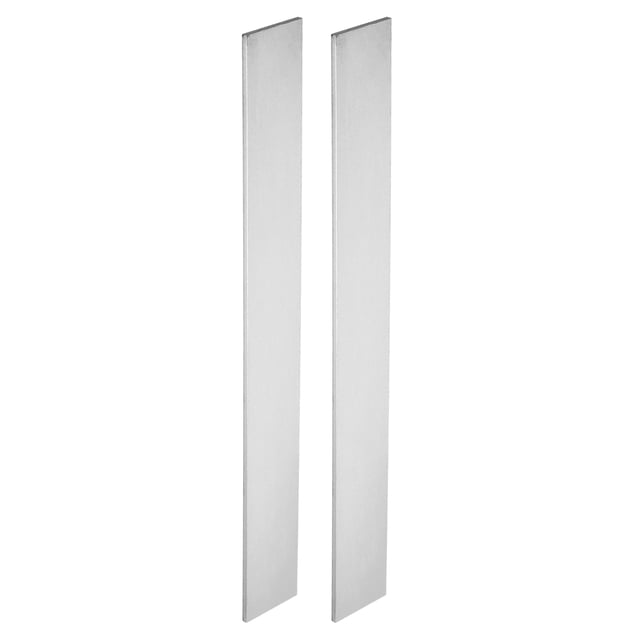 Uxcell 2 Paquete de Acero 15N20 para Fabricación de Cuchillos, 12" x 1 1/2" x 1/8" Acero