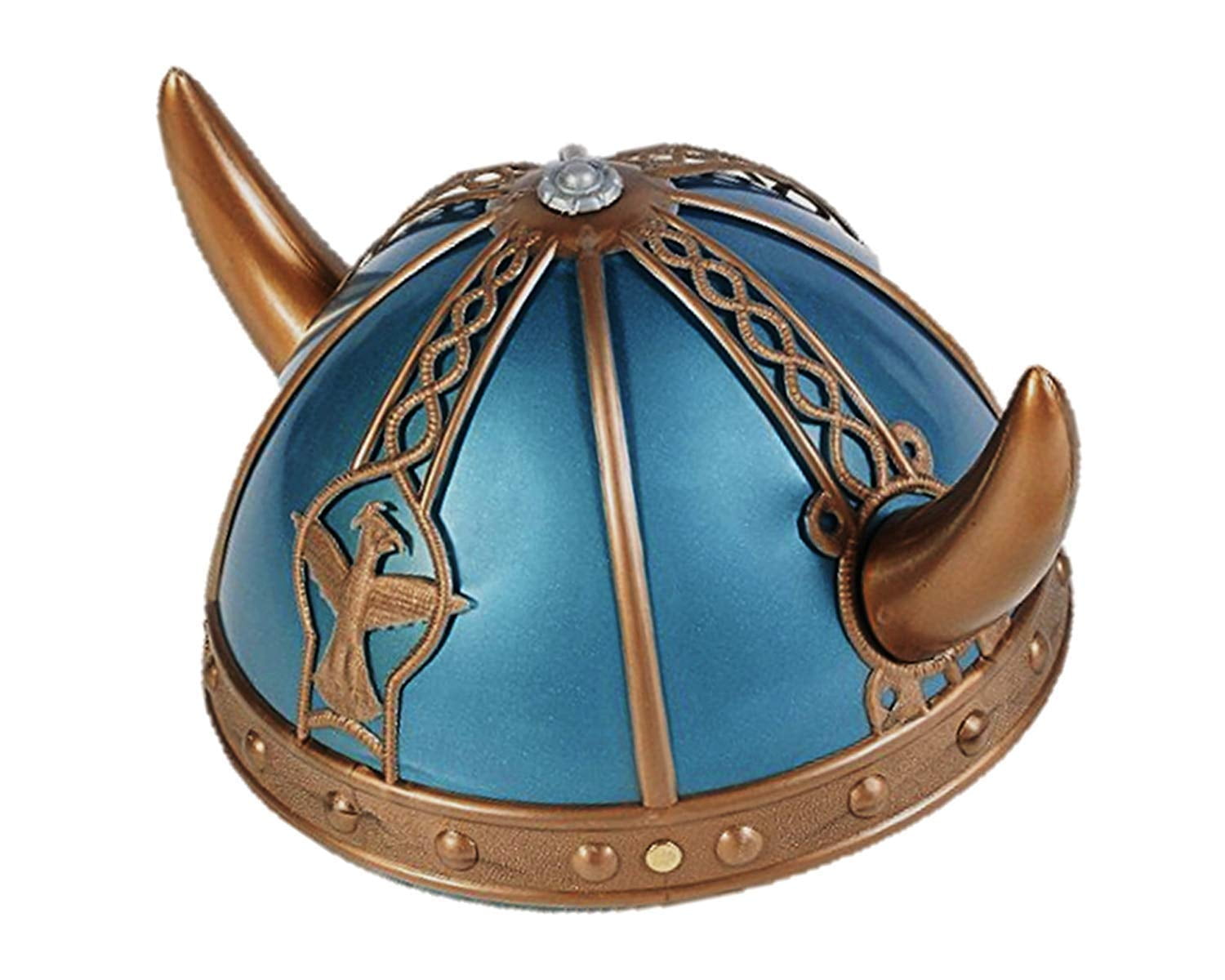 Rhode Island Novelty Viking Medieval Helmet with Horns - Walmart.com