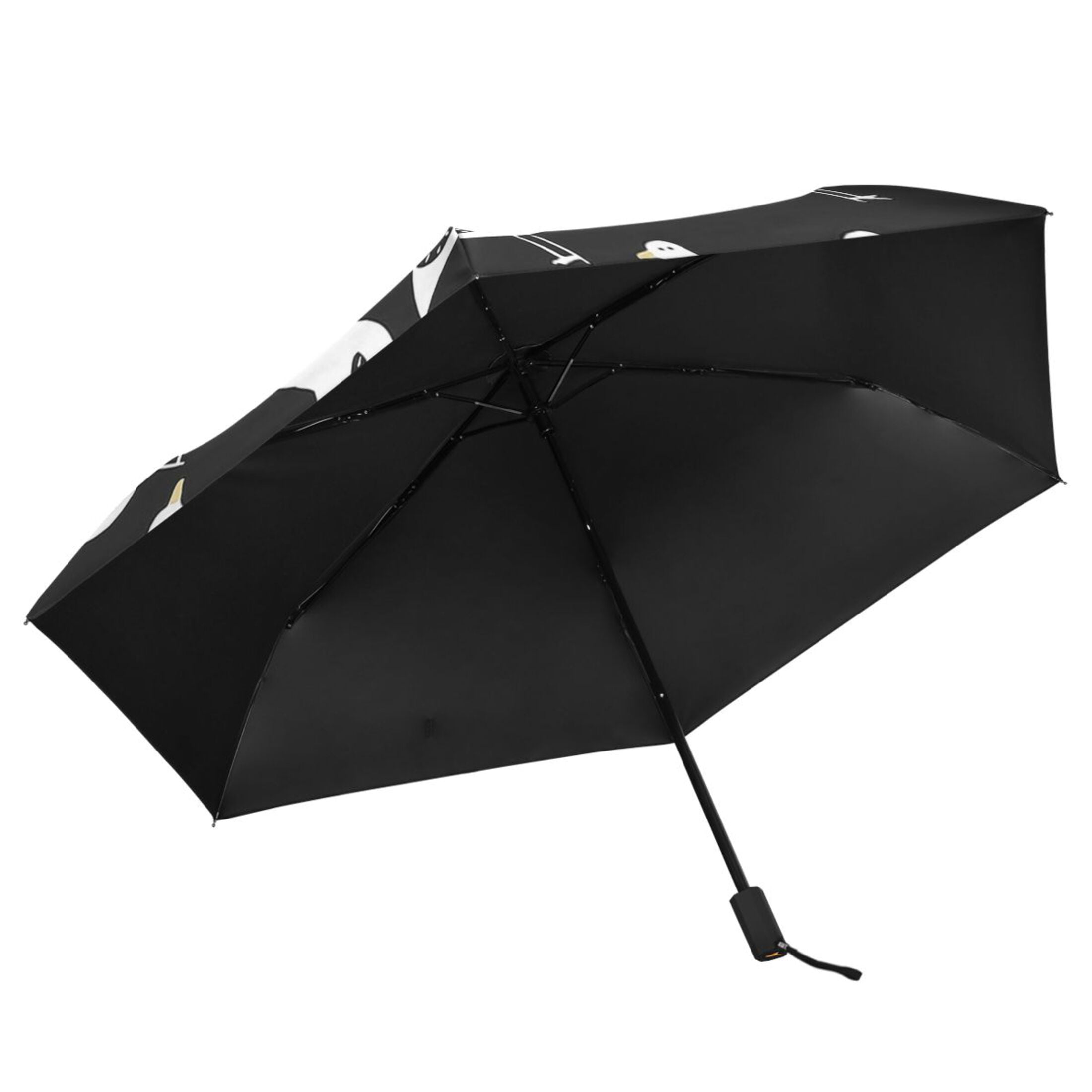 ALAZA Seagull UPF 50+ Compact Folding Umbrella for Rain Travel Umbrella Packable