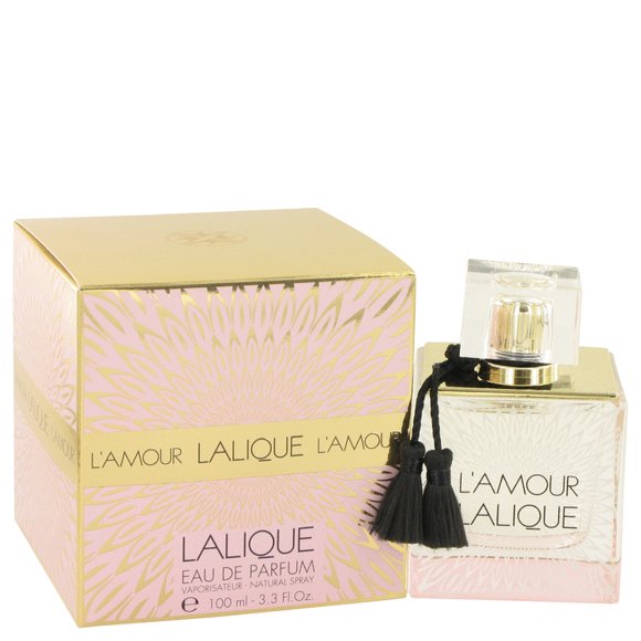 Lalique L'amour By Lalique Eau De Parfum Spray 3.3 oz (3 pack)