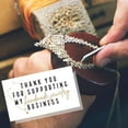 thumbnail image 5 of Thank You For Supporting My Handmade Jewelry Business Cards  50 Pack  2x3.5 Business Card Size  Jewelry Consultant  Small Business  White Card Design, 5 of 7