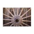thumbnail image 2 of Gango Home Decor Wagon Wheel I by Kathy Mahan (Printed on Paper); One 36x24in Fine Art Paper Giclee Print, 2 of 4
