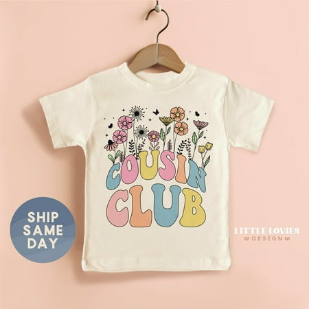 Bella Canvas Cousin Club Shirt Floral Cousin Squad Apparel New Cousin Announcement Gift Family Cousin Matching Shirt (CA-FAM94) Bella Canvas Cousin Club Shirt Floral Cousin Squad Apparel New Cousin Announcement Gift Family Cousin Matching Shirt (CA-FAM94)
