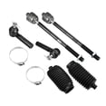 thumbnail image 1 of Unique Bargains 6 Pcs Front Outer Inner Left Right Tie Rod End Link EV466 ES3713 Fit for Toyota Matrix 2003-2008, 1 of 7