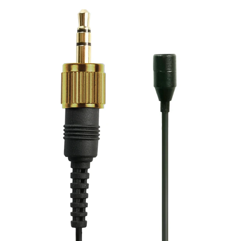 3.5mm Mini Professionne Microphone Lavalier Mic Replacement for Sennheiser G100/2/3 Wireless Audio Bodypack Transmitter