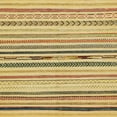 thumbnail image 1 of Ahgly Company Indoor Square Abstract Chrome Gold Yellow Abstract Area Rugs, 6' Square, 1 of 6