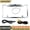 Silver, variant on US Size Universal Metal License Plate Frame AHD Backup Camera, 170° Wide Angle Night Vision Waterproof Rear View Car Safety Camera
