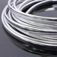 thumbnail image 3 of 6m Car Door Chrome Moulding Trim Strip Edge Scratch Guard Protector Cover Strip Roll Chrome Styling, 3 of 5