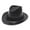 Black, variant on MESSUEN Sun Hat Women Fedora Hats for Men Womens Cowgirl Hat Cowgirl Hats for Women Cowboy Hat Men Women Sun Hat Womens Sun Hats Black One Size