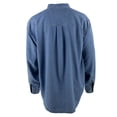 thumbnail image 2 of Smile Toothbrush Denim Buttondown Long Sleeve Shirt - 2X-Large, 2 of 2