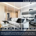 thumbnail image 2 of Luxrite 2" LED Recessed Lighting, 15W, 5CCT 2700K-5000K, 1000 Lumens, Dimmable, Wet Rated, 2 of 8