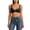 Black, variant on Women's Push up Bra with Underwire Solid Color Adjustable Straps Seamless Comfortable Bra Khaki 40B