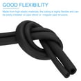 thumbnail image 4 of Uxcell 3mm ID x 9mm OD x 1m Long Pipe Insulation Foam Tube Cover Wrap Roll EPDM Tubing, Black, 4 of 8