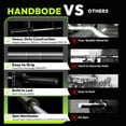 thumbnail image 4 of HANDBODE 45 lb ( 20kg ) Olympic Barbell, 2-inch Weight Bar for Bench Press, 1000 lb High-Capacity, 7-Foot, Standard Powerlifting Strength Training Gym Home Workout Weightlifting ( Silver & Black), 4 of 10